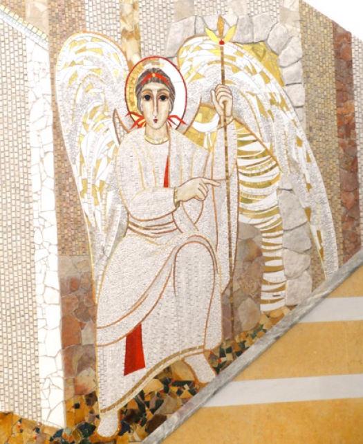 Angelo che mostra la tomba vuota.jpg